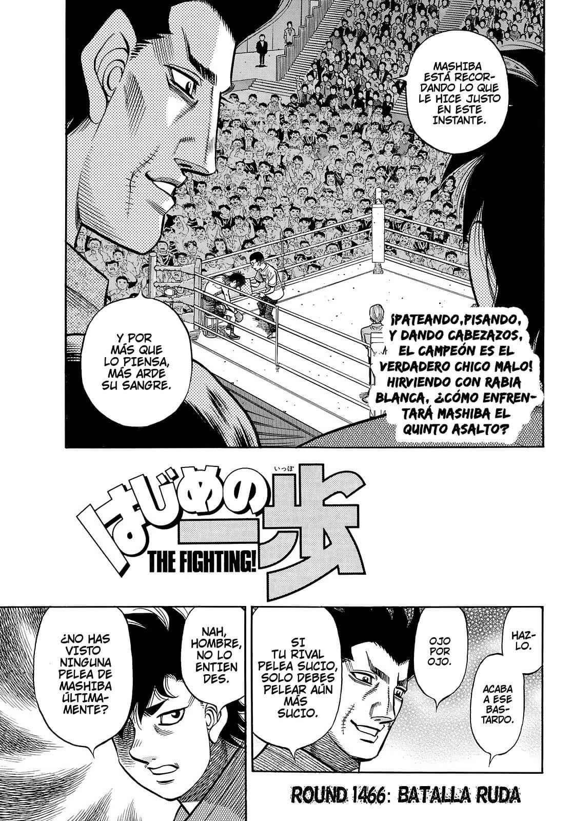 Hajime no Ippo: Chapter 1466-2rsye - Page 1