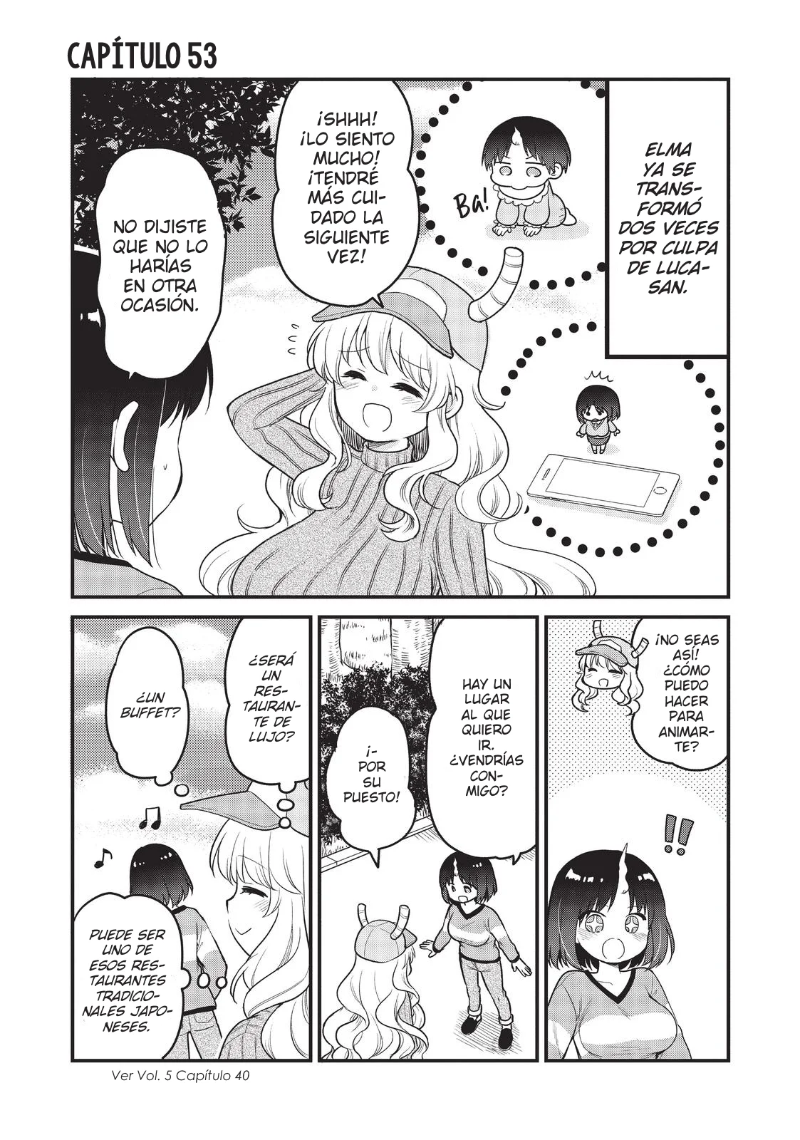 Kobayashi-san Chi no Maid Dragon: Elma OL Nikki: Chapter 53-x7qcl - Page 1